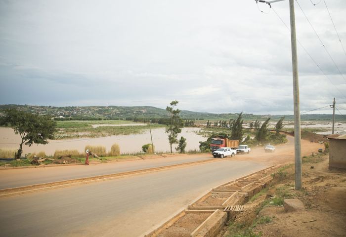 A new road under construction through the Bugesera district towards Bugesera International Airport