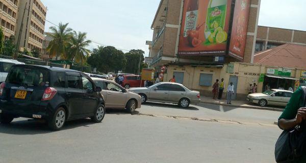Streets and rooftops of Bujumbura, Burundi